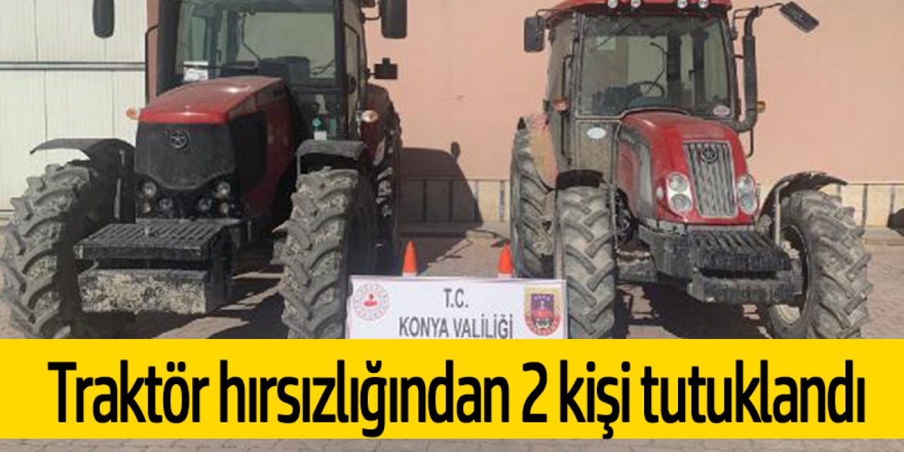 Jandarma, traktör hırsızlarını 312 saat güvenlik kamerası görüntüsü inceleyerek ele geçirdi.