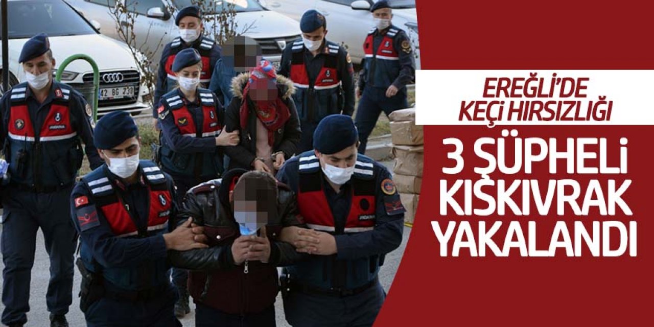 Keçi hırsızlığı şüphelileri jasattan kaçamadı