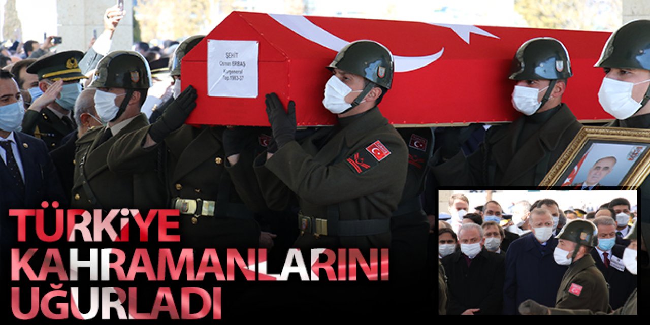 Bitlis şehitlerimiz son yolculuklarına uğurlandı