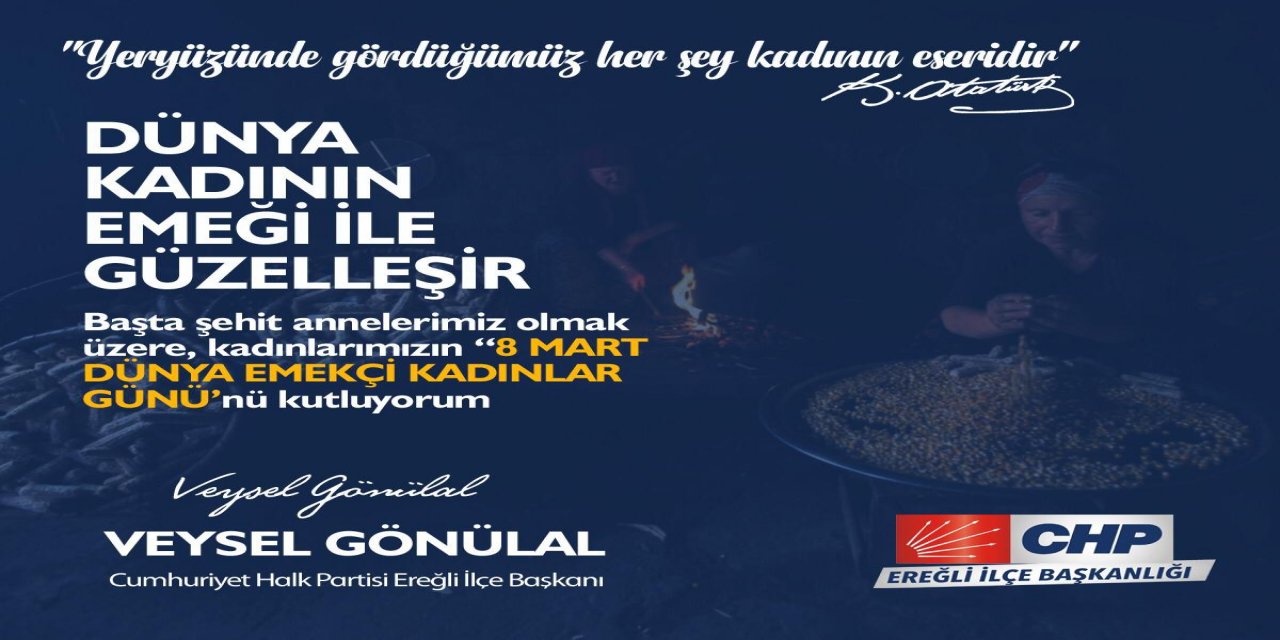 GÖNÜLAL’DAN 8 MART EMEKÇİ KADINLAR GÜNÜ MESAJI