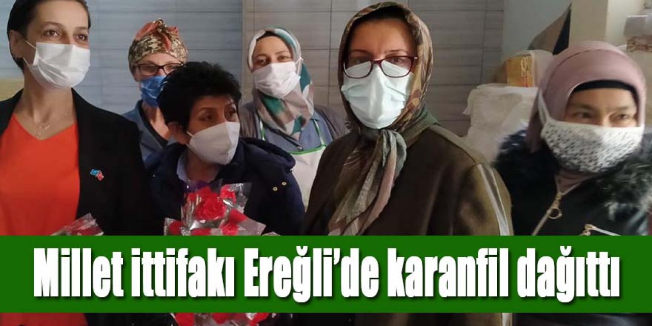 MİLLET İTTİFAKI’NDAN KADINLAR GÜNÜ ETKİNLİĞİ