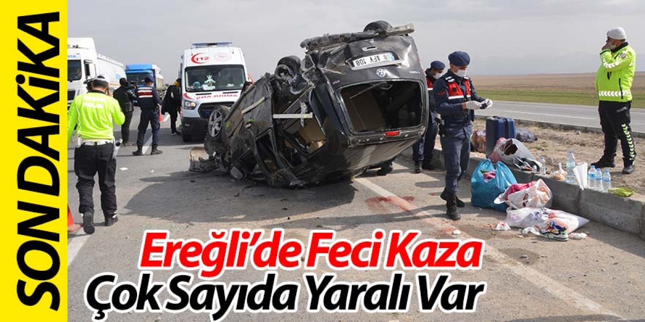 Kontrolden çıkan otomobil takla attı; 4 yaralı