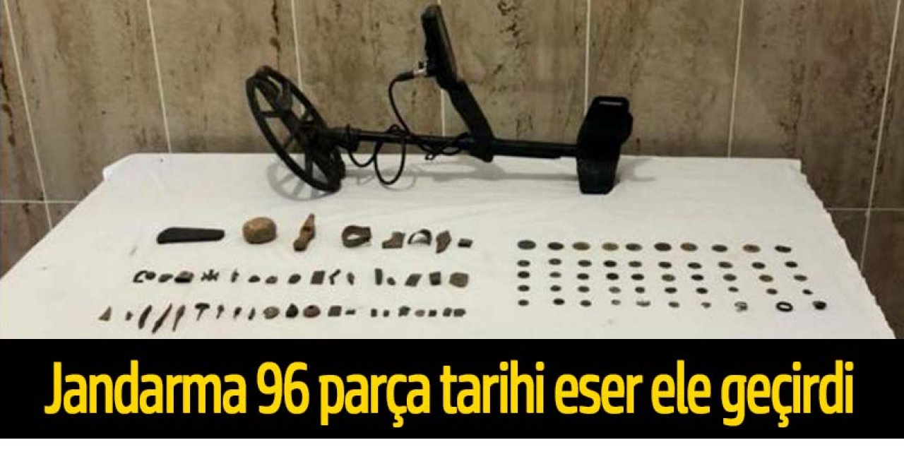 Konya'da Bizans, Roma ve Osmanlı dönemine ait tarihi eserler ele geçirildi.