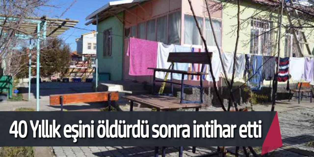 Alzheimer hastası koca, 40 yıllık eşini tüfekle öldürüp, intihar etti