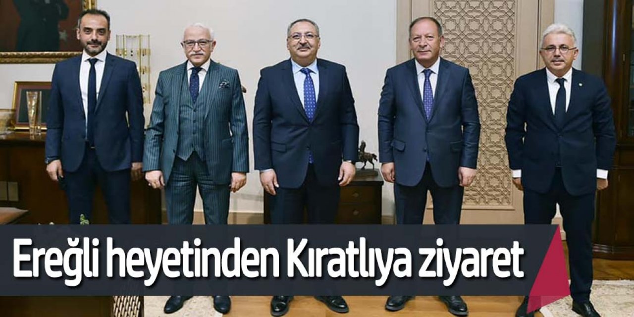 Ereğli heyetinden Kıratlıya ziyaret