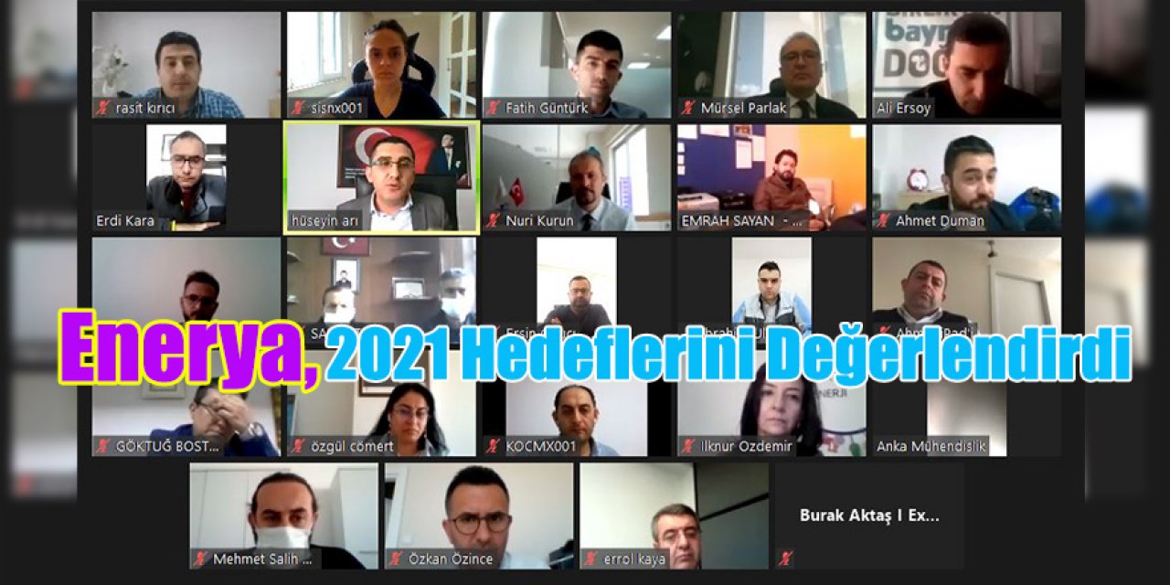 Enerya,Ereğli İç Tesisat Firma Temsilcileri ile 2021 Hedeflerini Değerlendirdi