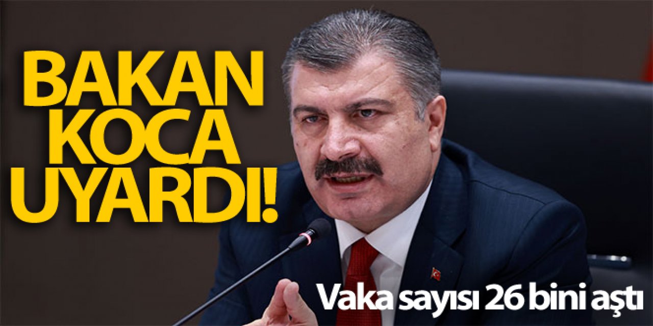 Türkiye'de son 24 saatte 26.182 koronavirüs vakası tespit edildi