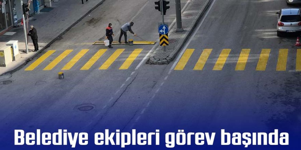 Baharın gelmesiyle, Ereğli Belediyesi ekipleri de ince dokunuşlarla çalışmalarına start verdi.