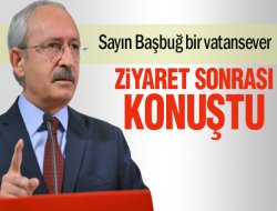 Kılıçdaroğlu Silivri ziyareti sonrası konuştu