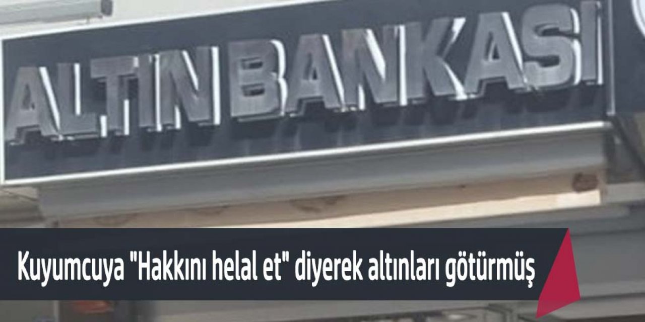 Böylesi görülmedi! Kuyumcudaki bilezikleri fotoğraf çekmek için aldığını söyleyip kaçtı.