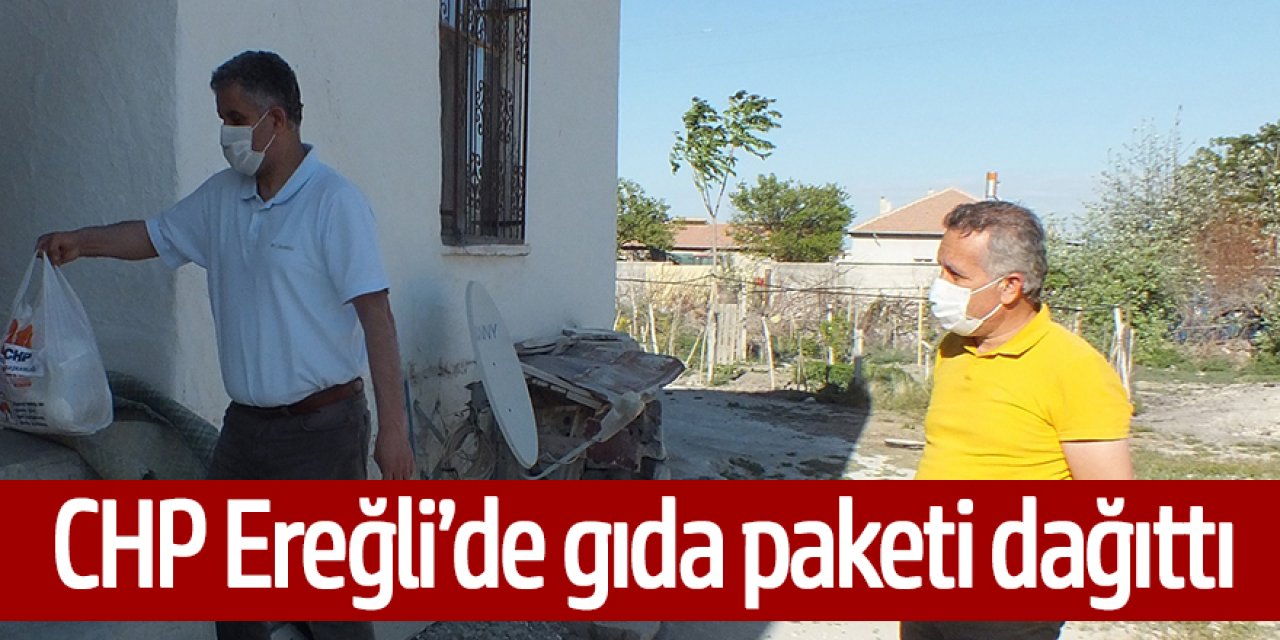 CHP’DEN 700 PAKETLİK GIDA YARDIMI