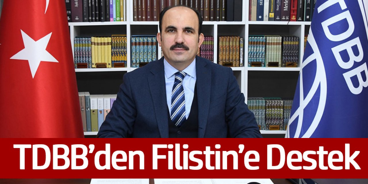TDBB’den Filistin’e Destek