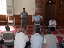 Hacı adaylarına seminer verildi