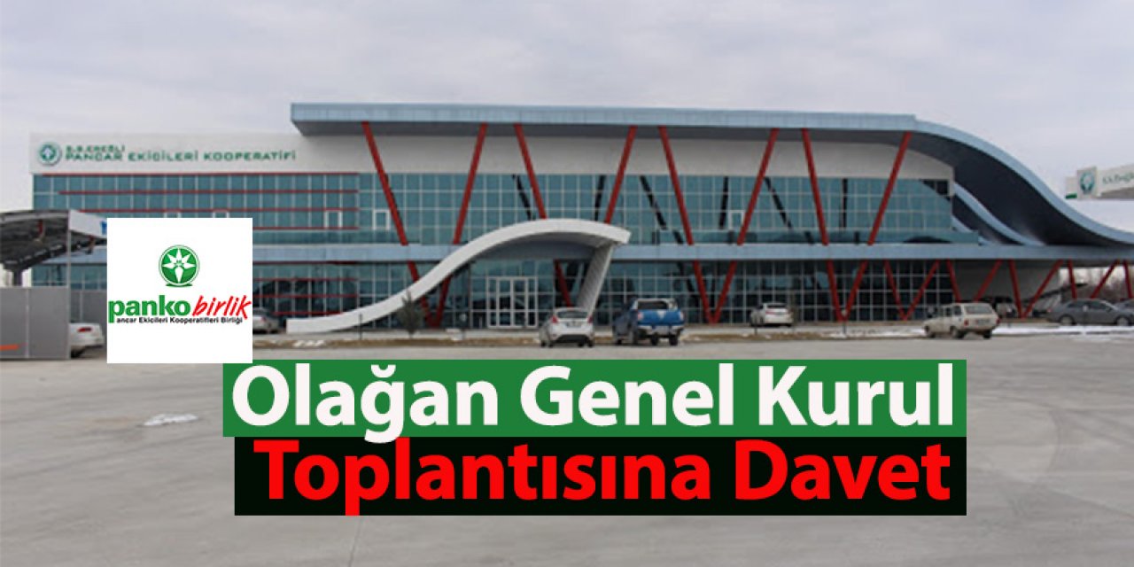 Olağan genel kurul toplantısına davet