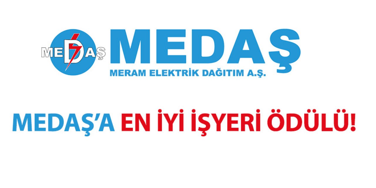 MEDAŞ’A En İyi İşyeri Ödülü!