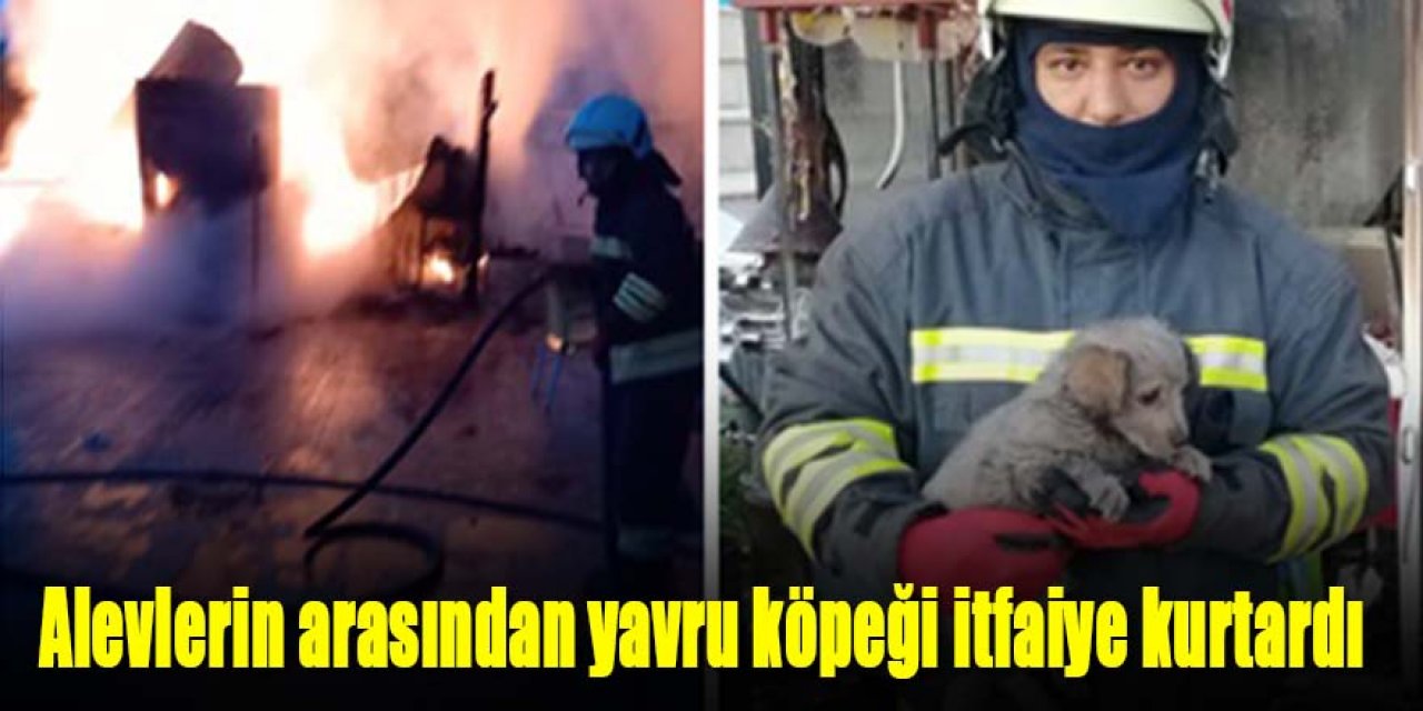 Ereğli’de büfe alev alev yandı