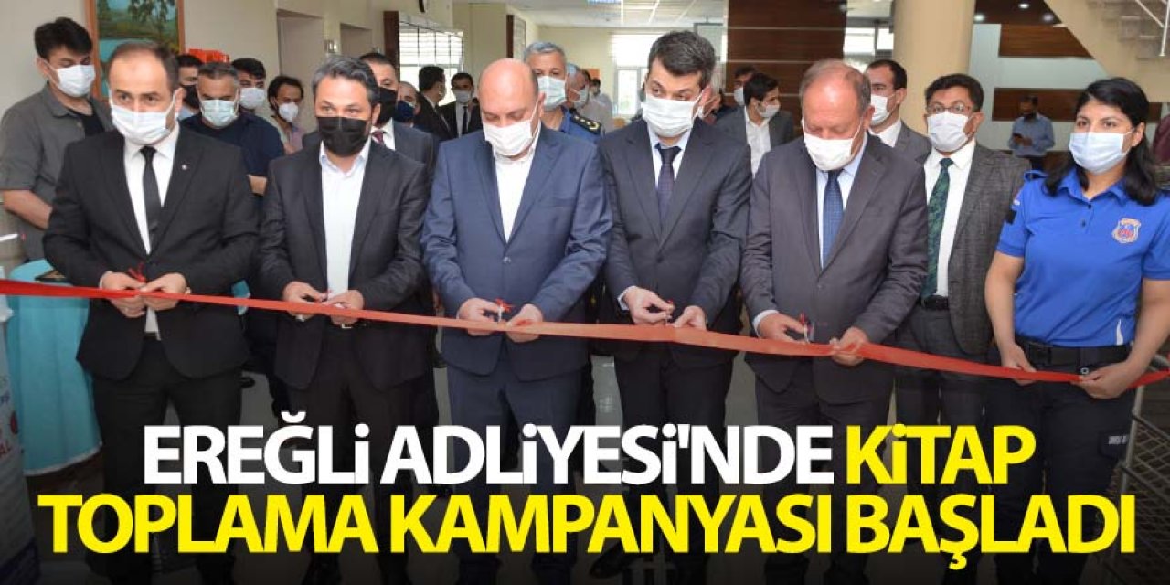 Ereğli’de "Cezaevine kitap bağışı" kampanyası başladı