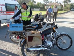 Ereğli’de kaza: 2 yaralı