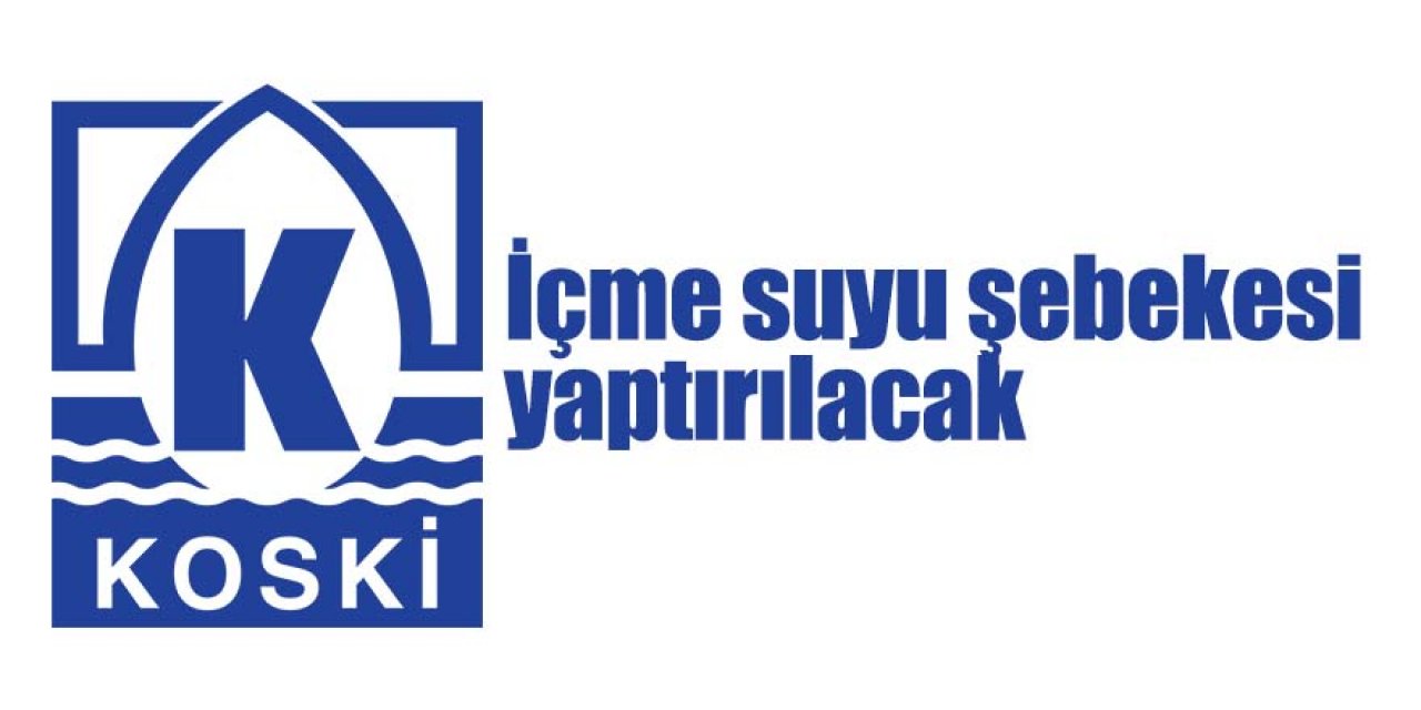 İçme suyu şebekesi yaptırılacak