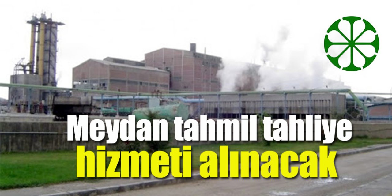 Meydan tahmil tahliye hizmeti alınacak