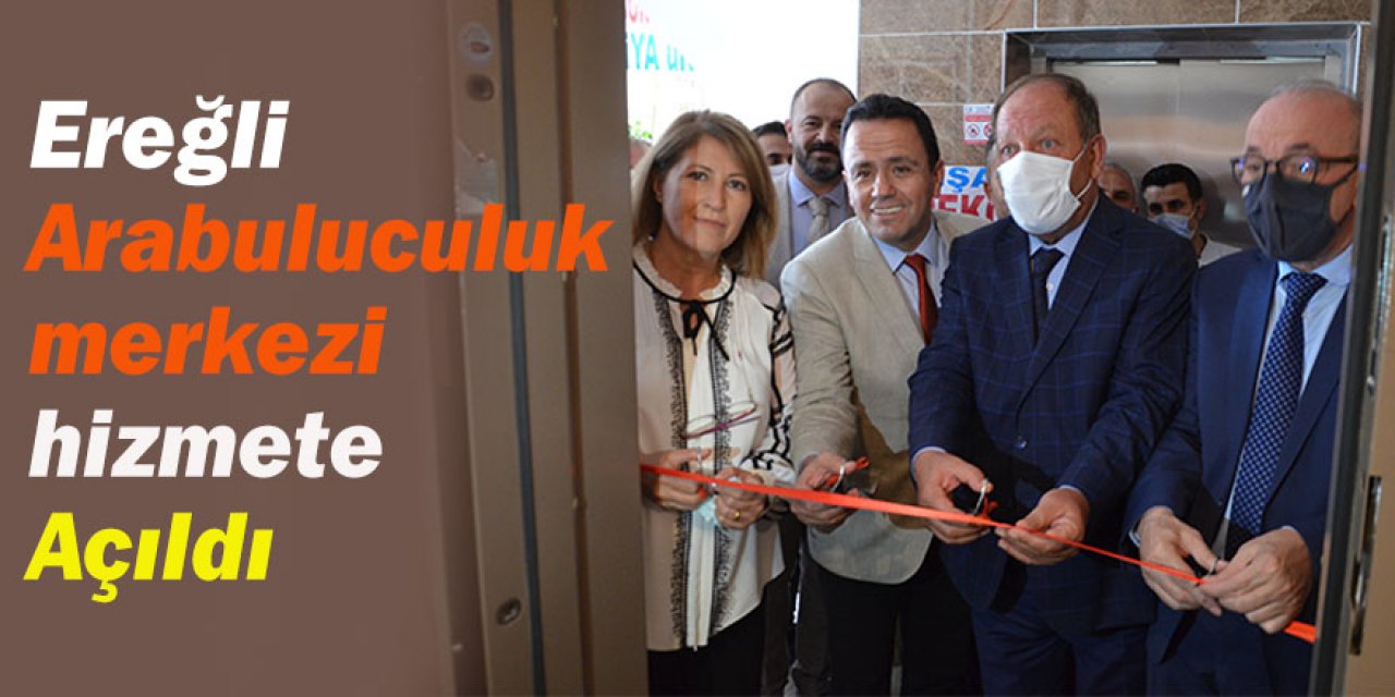 Ereğli Arabuluculuk merkezi hizmete açıldı