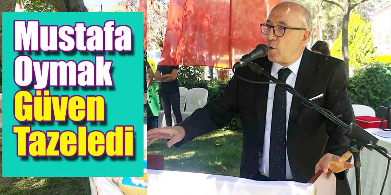 Mustafa Oymak Güven Tazeledi