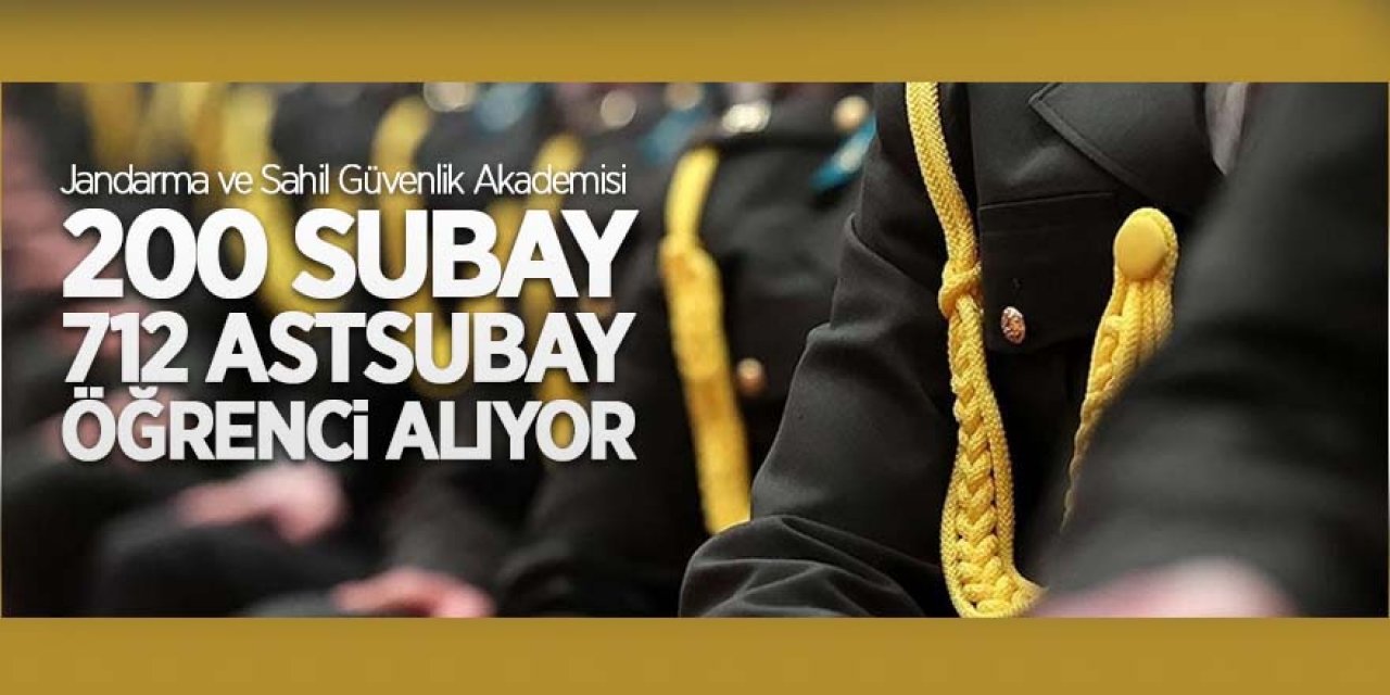 712 Astsubay Öğrenci Alınacak
