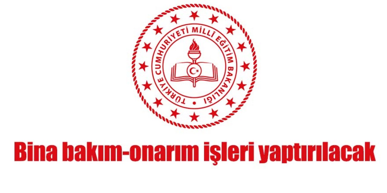 Bina bakım-onarım işleri yaptırılacak