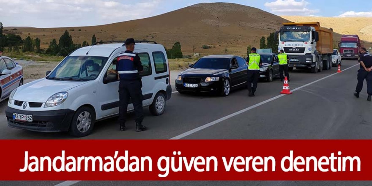 Jandarmadan ağır yük taşıyan araçlara sıkı denetim