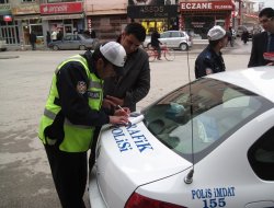 Trafikten emniyet kemeri uygulaması