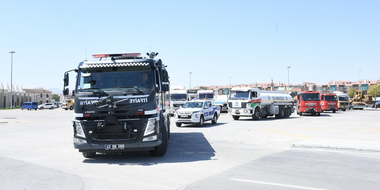 Konya Yangınlar İçin Birlik Oldu