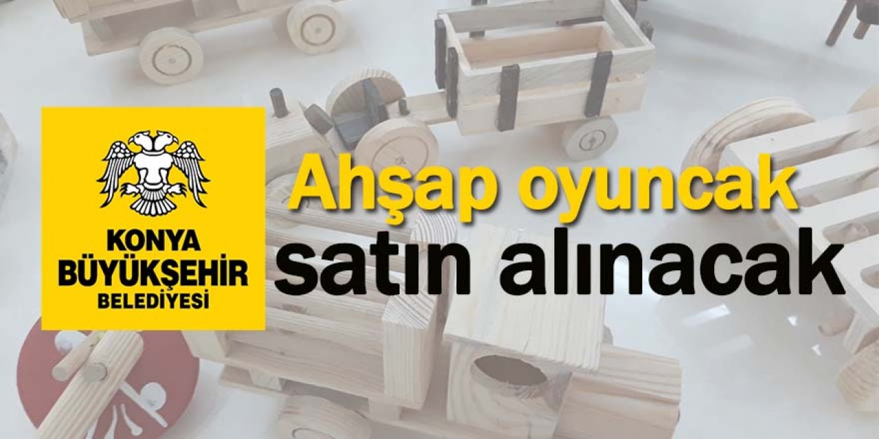 Ahşap oyuncak satın alınacak
