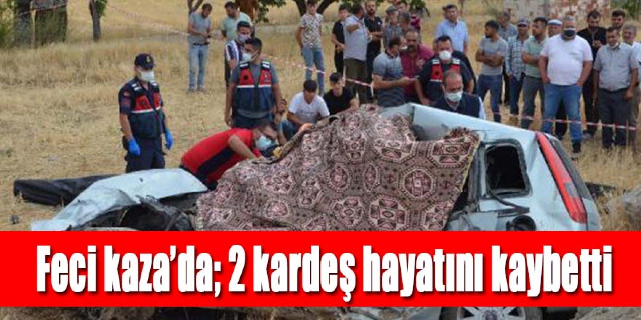 Oto çekiciyle çarpışan otomobildeki 2 kardeş öldü, 1 kişi yaralandı
