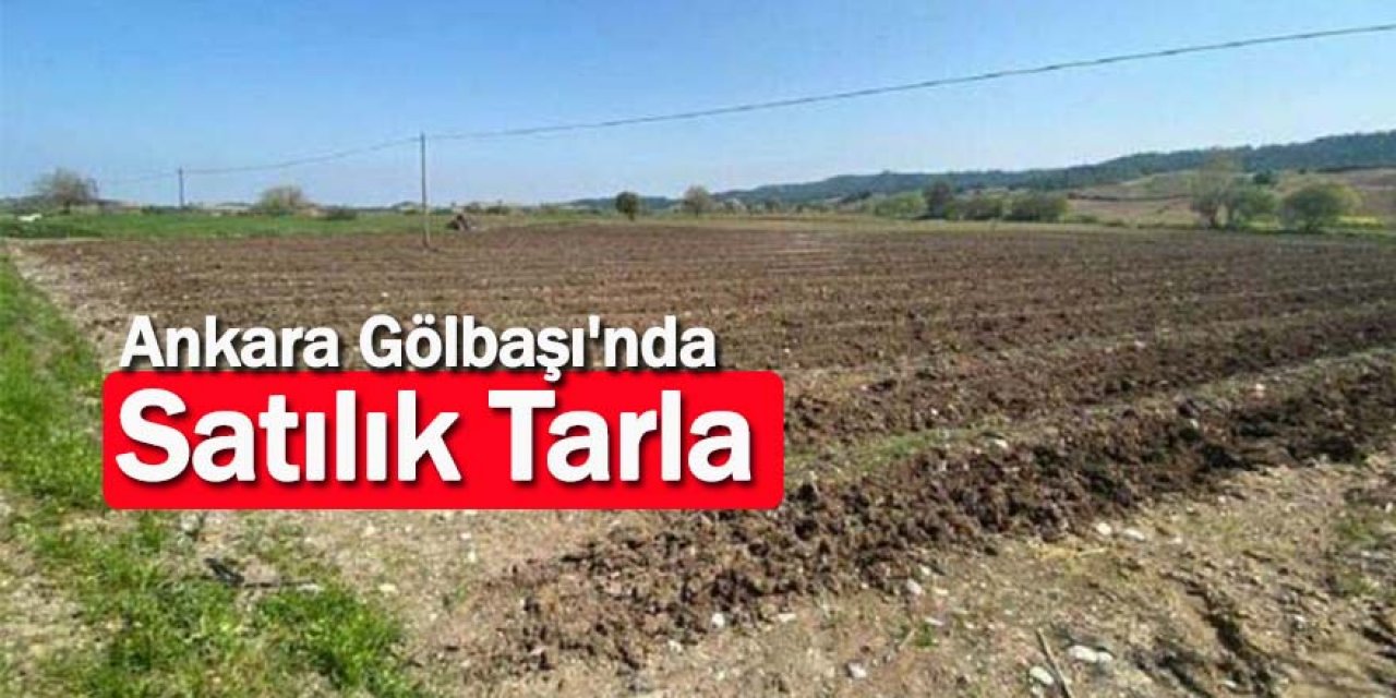 Ankara Gölbaşı'nda Satılık Tarla