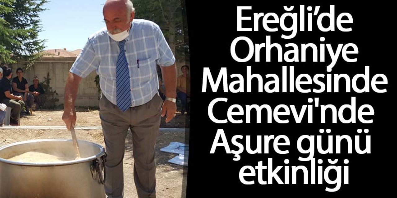 Ereğli Alevi Kültür Derneği'nde Aşure Günü Etkinliği