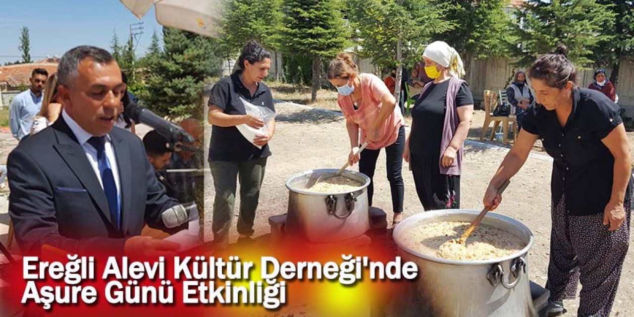 Ereğli Alevi Kültür Derneği'nde Aşure Günü Etkinliği