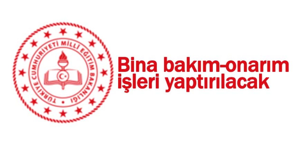 Bina bakım-onarım işleri yaptırılacak