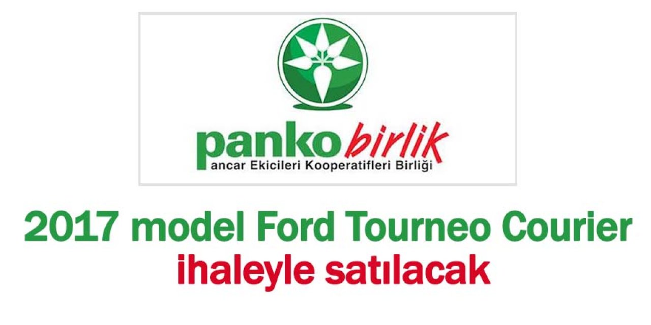 2017 model Ford Tourneo Courier ihaleyle satılacak (çoklu satış)