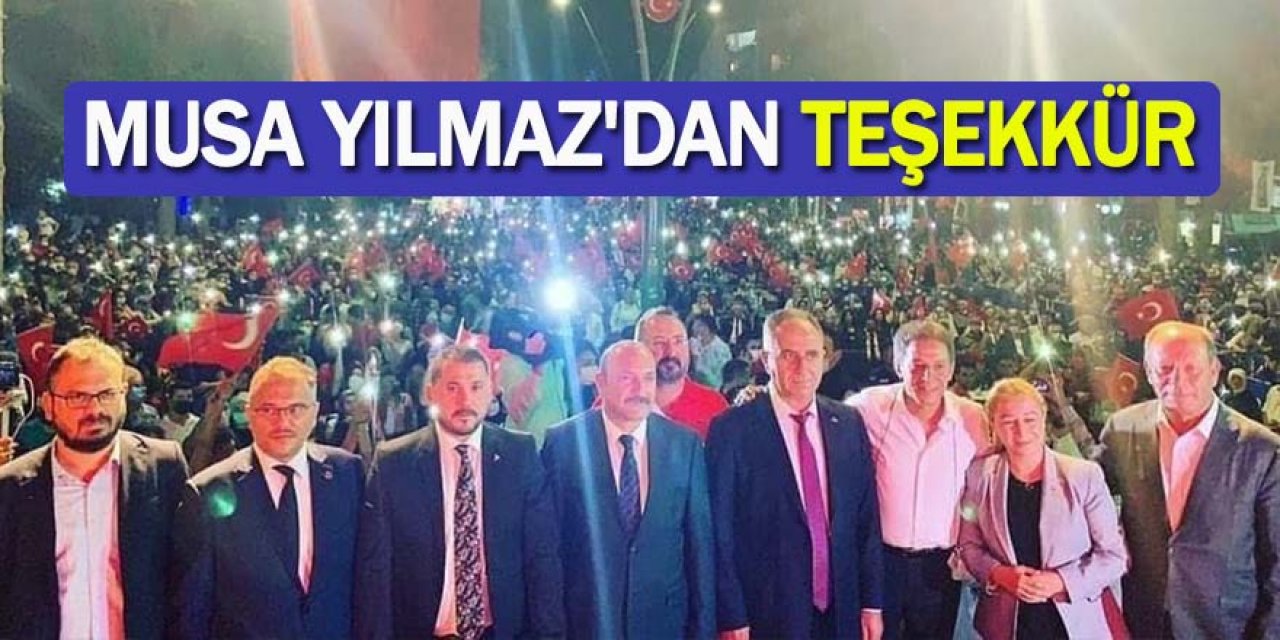 "Teşekkürler Ereğli Belediyesi, Teşekkkürler Ereğli Halkı"