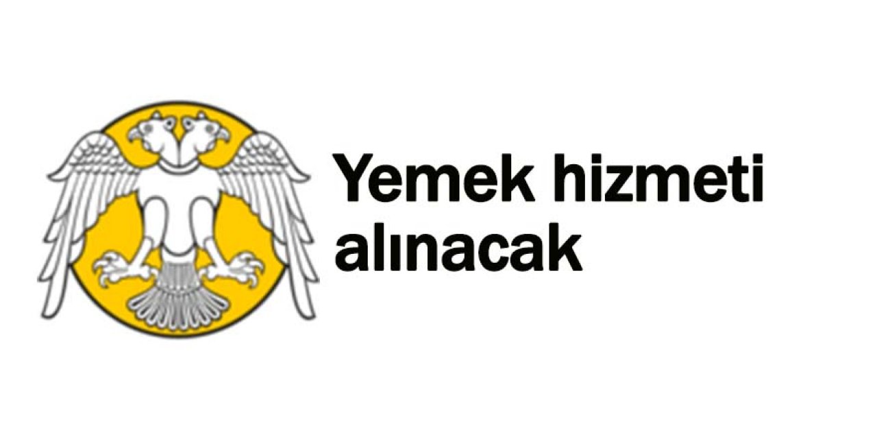 Yemek hizmeti alınacak