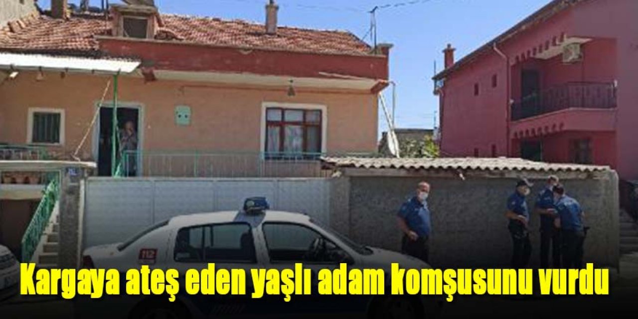 Kargaya ateş ederken balkondaki komşu kadını vurdu