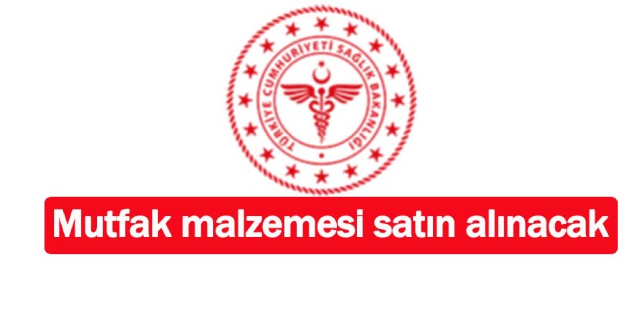 Mutfak malzemesi satın alınacak