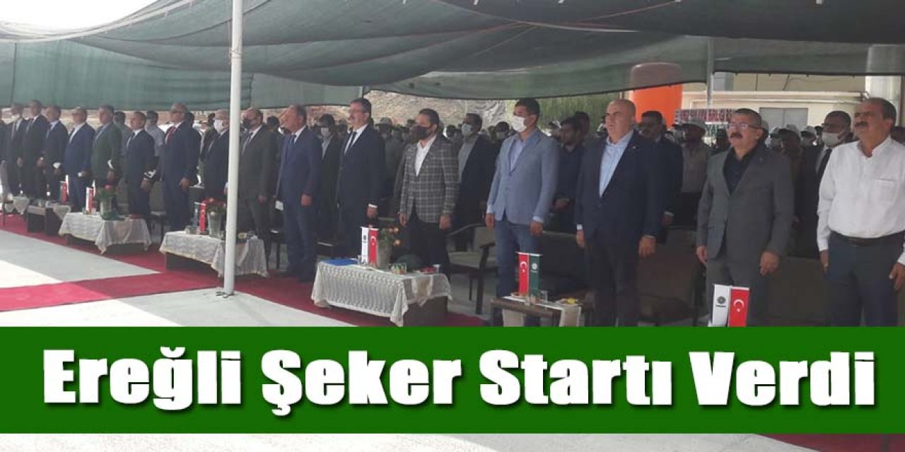 Ereğli Şeker Startı Verdi