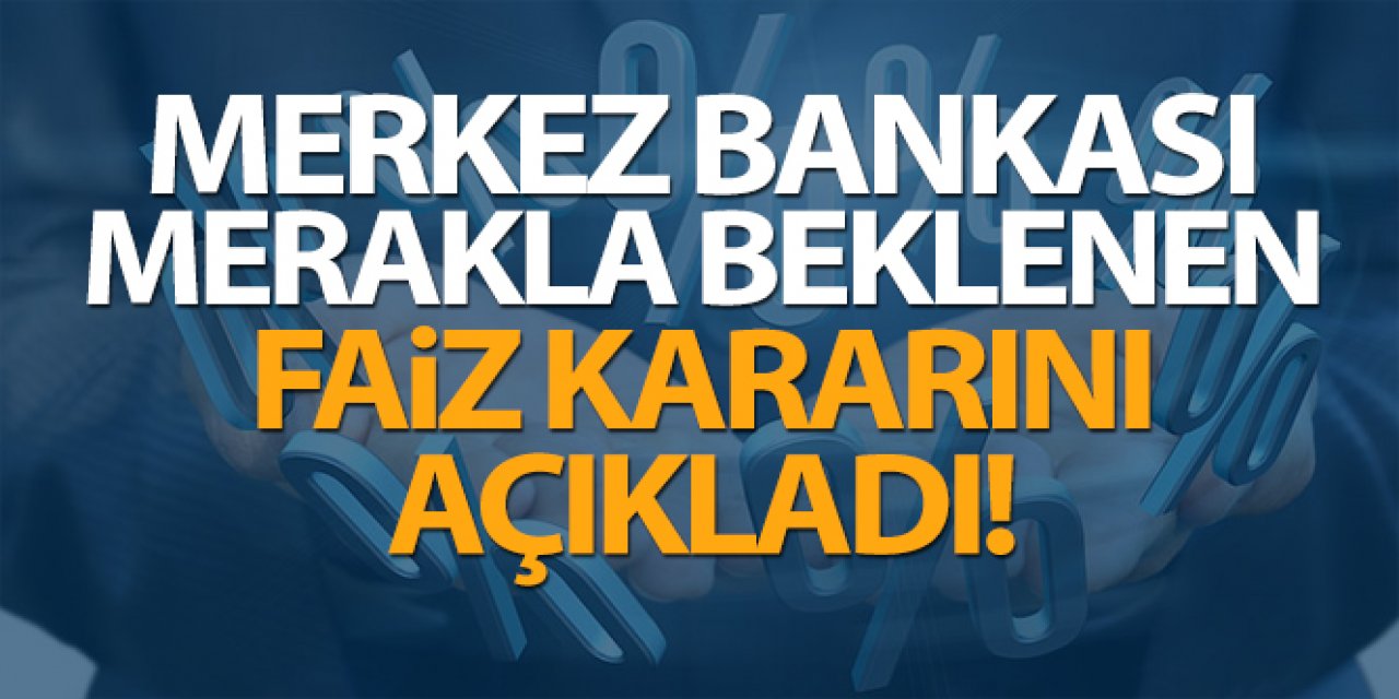 Merkez Bankası faiz indirdi