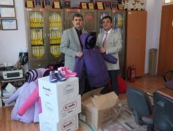 E.T.O ihtiyaç sahibi öğrencileri unutmadı