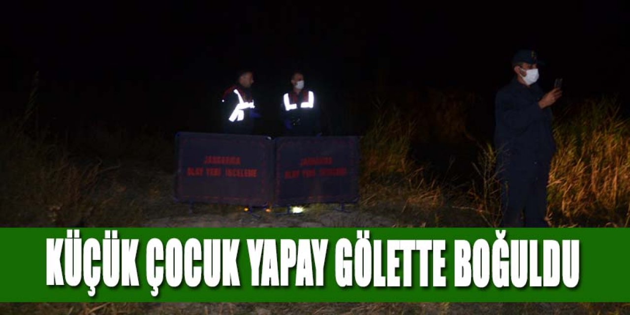 Gölete düşen kuzuyu kurtarmak isteyen çocuk boğuldu