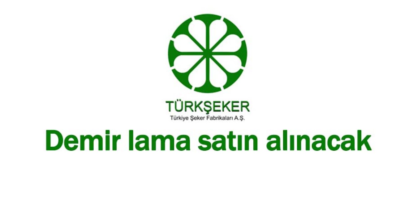 Demir lama satın alınacak