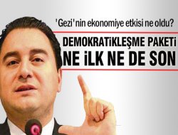 'Gezi'nin ekonomiye etkisi ne oldu?