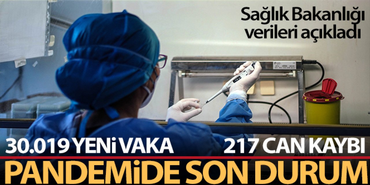 Sağlık Bakanlığı, Türkiye'nin son 24 saatlik korona virüs tablosunu açıkladı