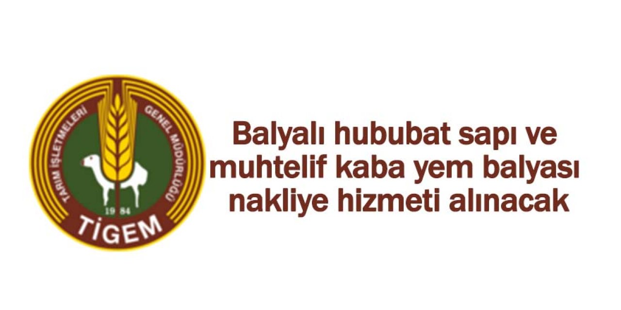Nakliye Hizmeti Alınacak